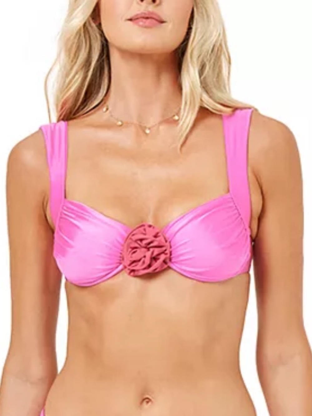 L Space Pink Stella top